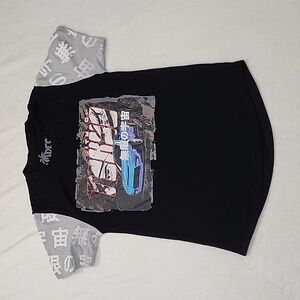 Men's Black Tokyo Car T-shirt XS/S